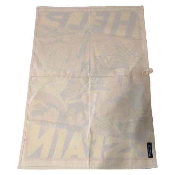 Radical Tea Towel Help Spain Never Used All Cotton Colorful United Kingdom.  Con - Picture 2 of 11